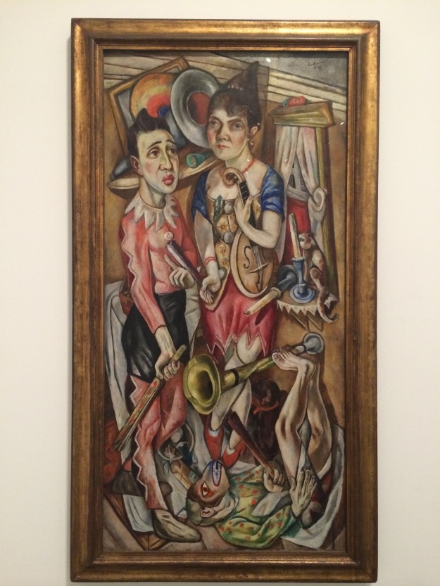 "Carnival" by Max Beckmann